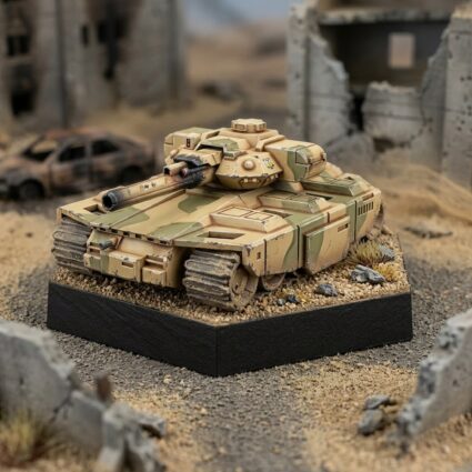 Scorpion light tank - USe Mechs 3D Miniature Painted Mech Miniature