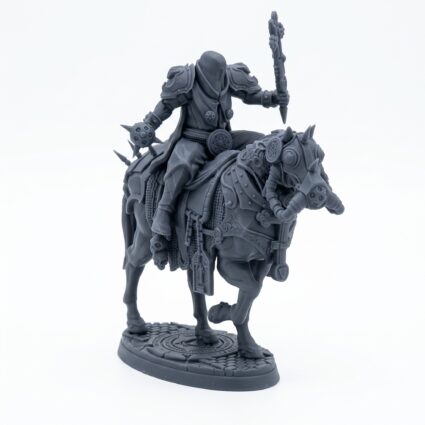 Scourge Templar A - Gray Resin 3D Printed Miniature