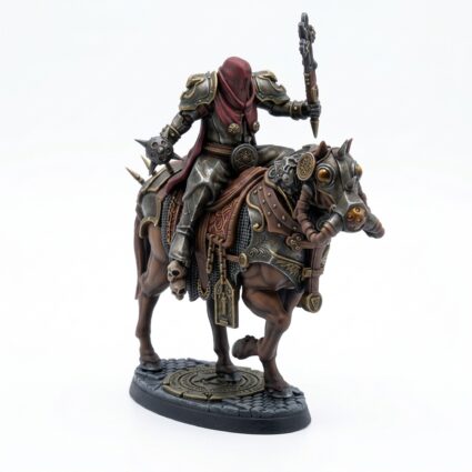 Scourge Templar A - Painted 3D Printed Miniature