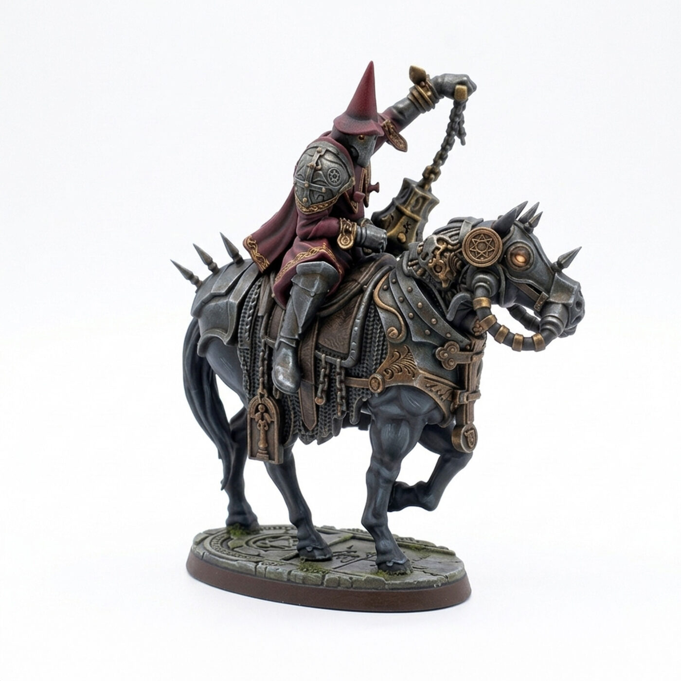 Scourge Templar B - Painted 3D Printed Miniature