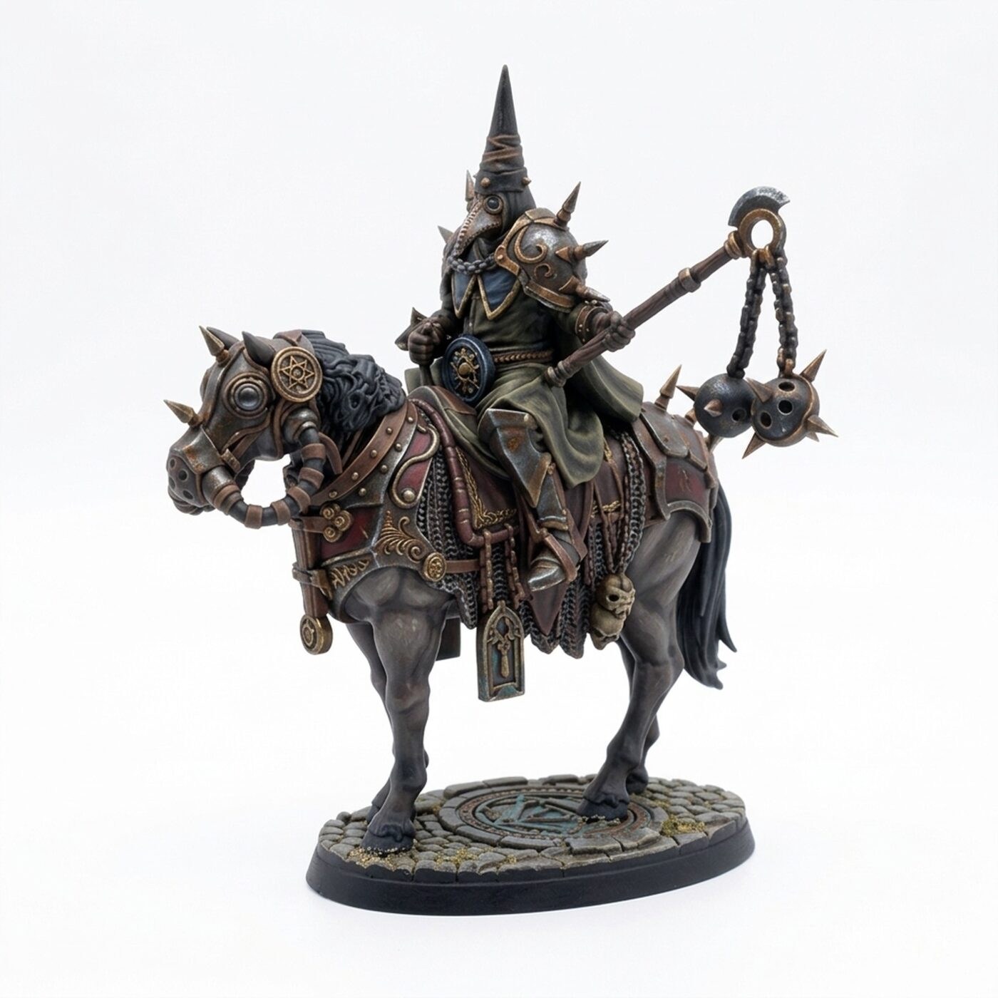 Scourge Templar C - Painted 3D Printed Miniature