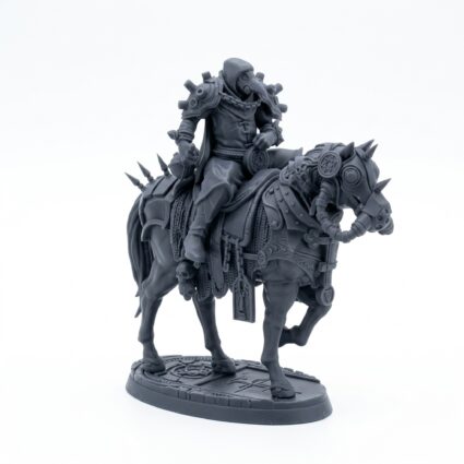 Scourge Templar D - Gray Resin 3D Printed Miniature