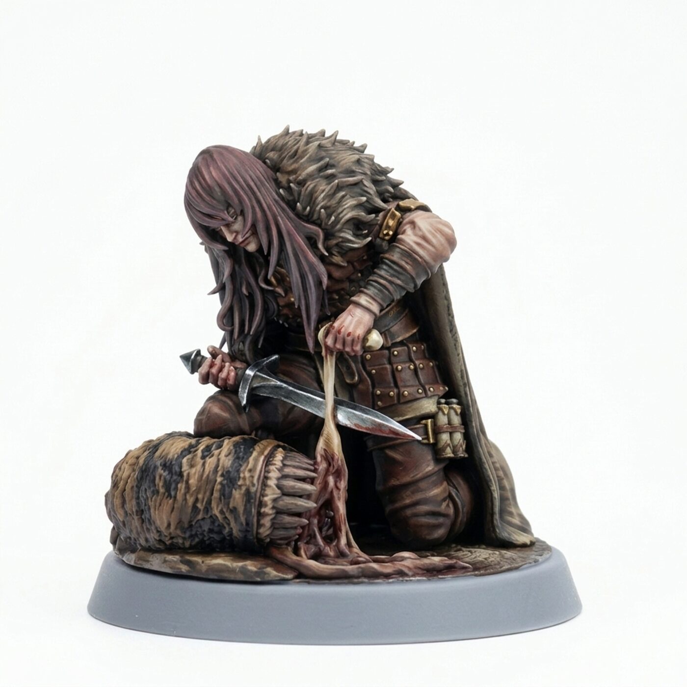 Sebira Mawbray Blood Tracker A - Painted 3D Printed Miniature