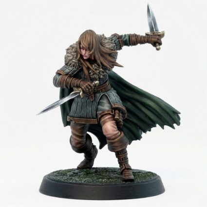 Sebira Mawbray Blood Tracker B - Painted 3D Printed Miniature