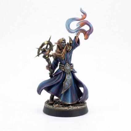 Shadow Arcanis Vidar Saloor Casting A Spell - Painted 3D Printed Miniature