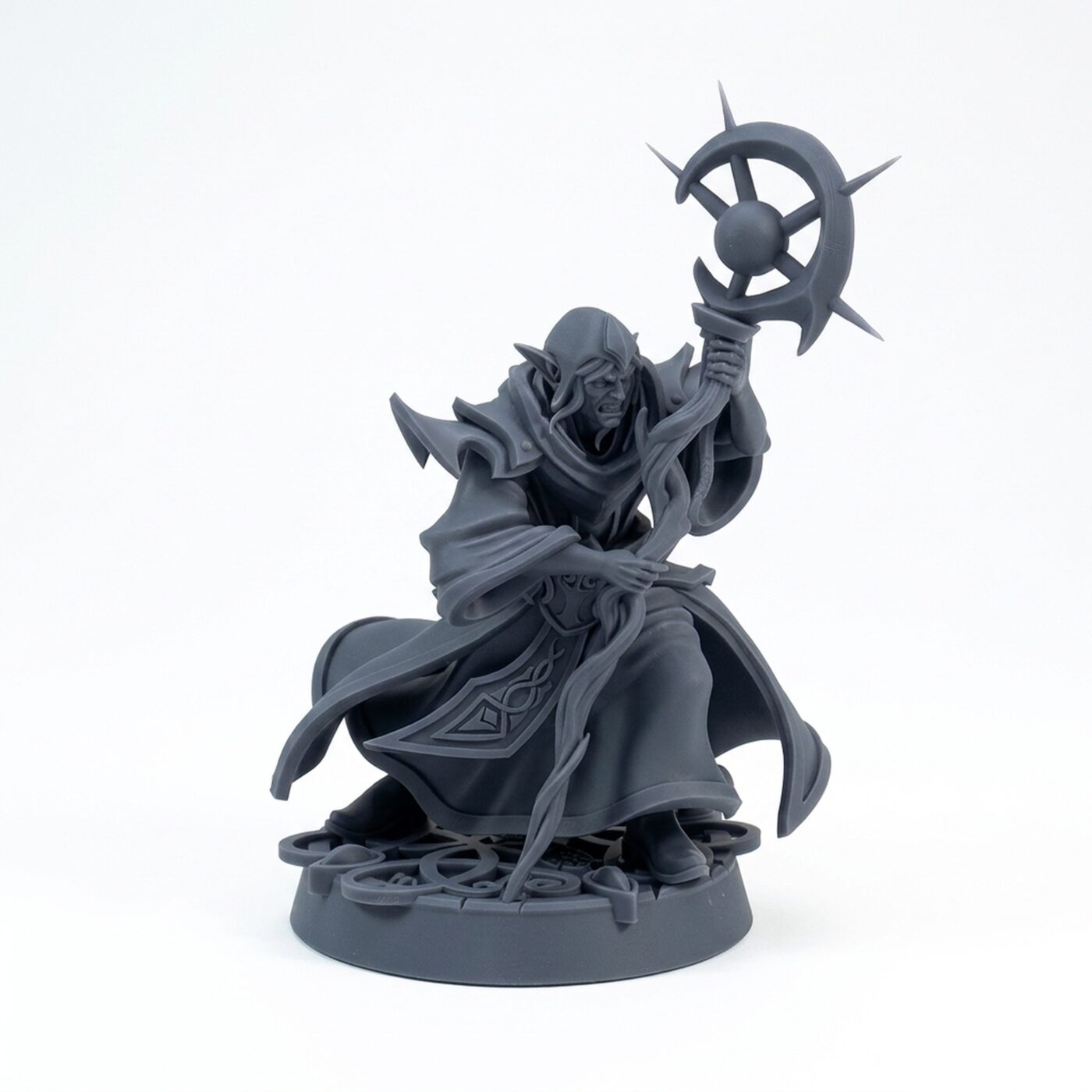 Vidar Saolor - Gray Resin 3D Printed Miniature