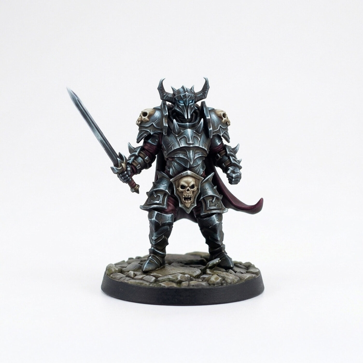 Shadowknight Variant A - Painted 3D Printed Miniature