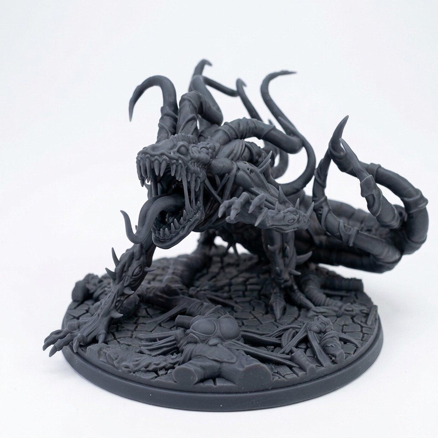 Shadowlurker B - Gray Resin 3D Printed Miniature