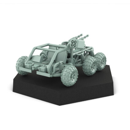Shandra - 6x6 Assault Buggy Miniature 3D Printed Mech Miniature
