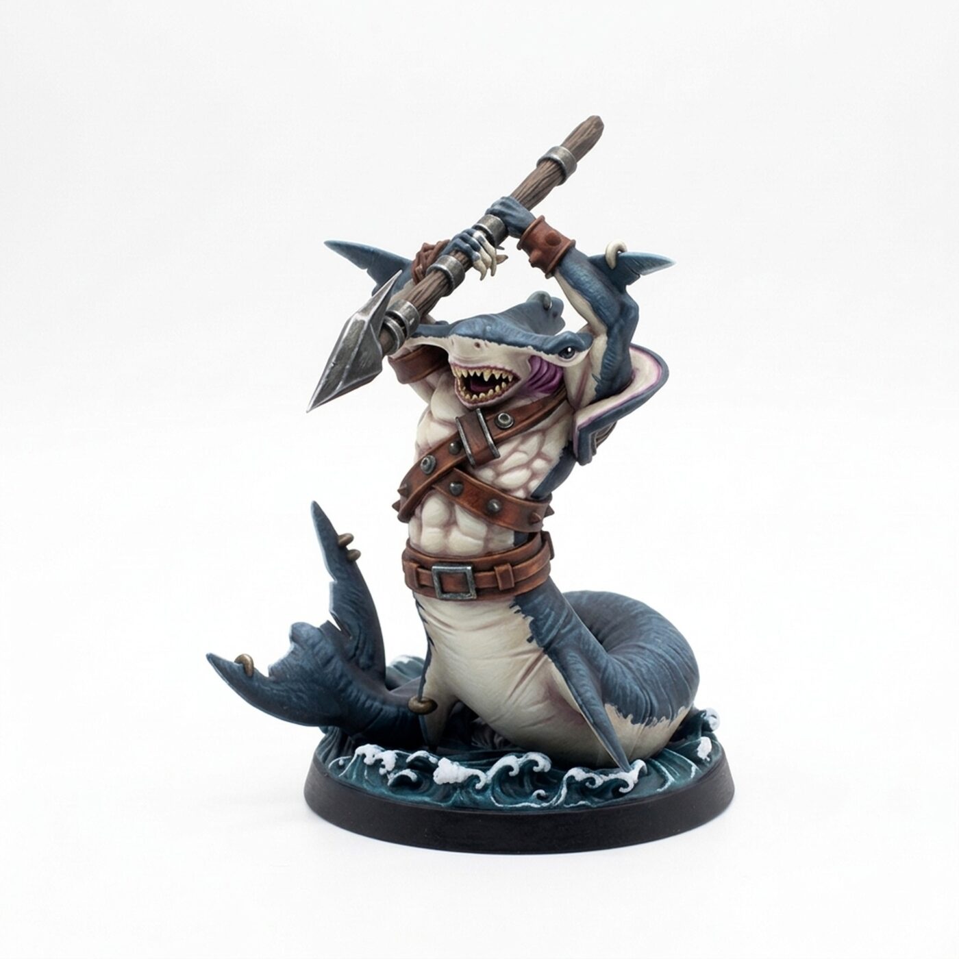 Shark G - Painted 3D Printed Miniature