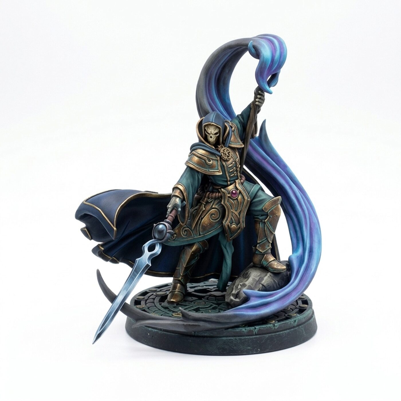 Shaspen Enigmatic Pilgrim - Painted 3D Printed Miniature