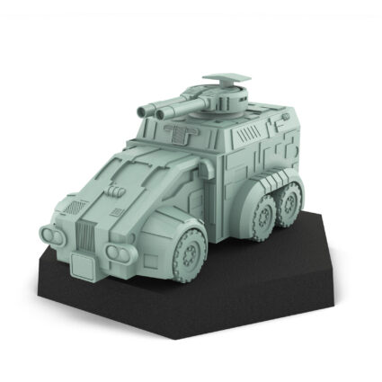 Sheriff Armored Combat Vehicle 3D Printed Mech Miniature
