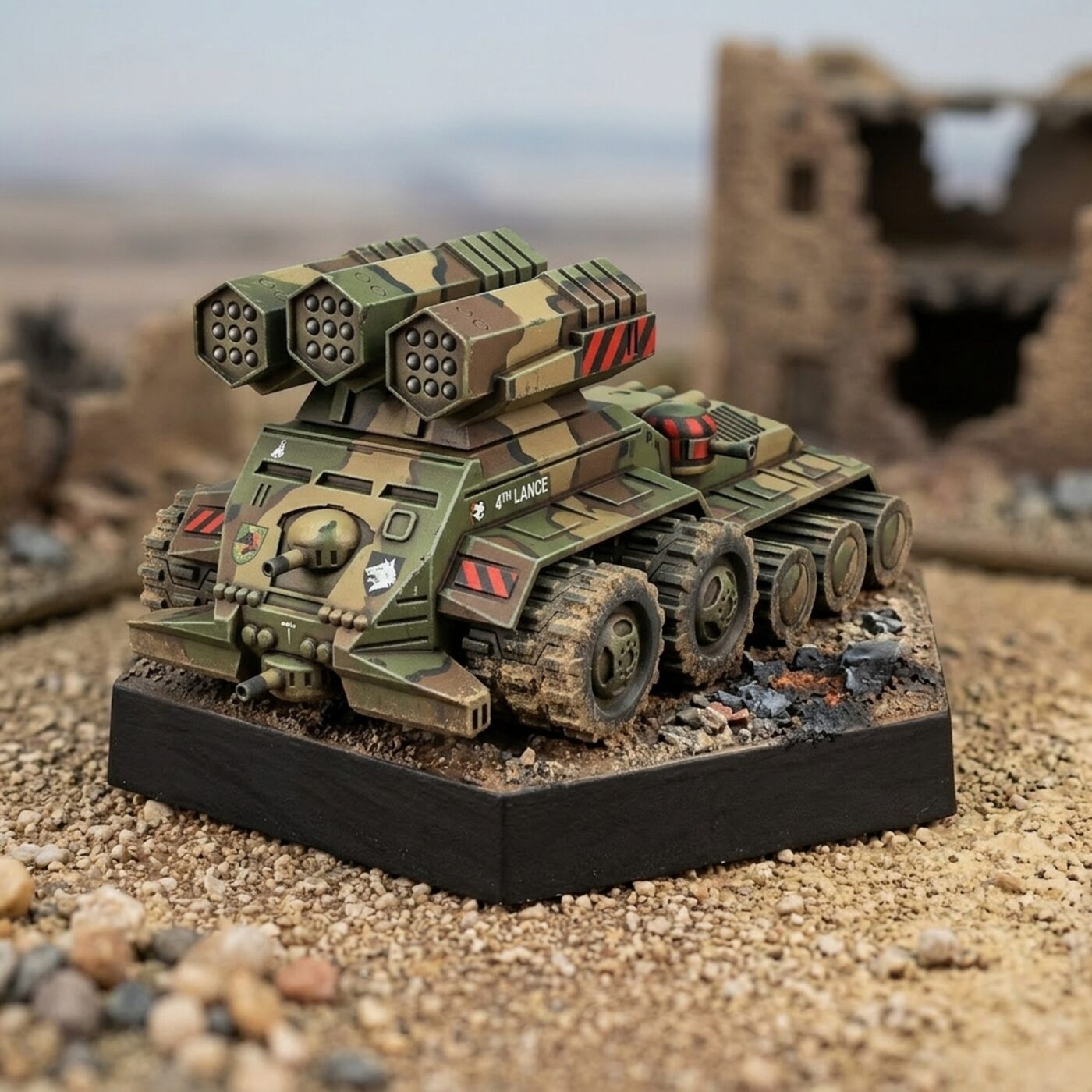 Shoden Painted Mech Miniature