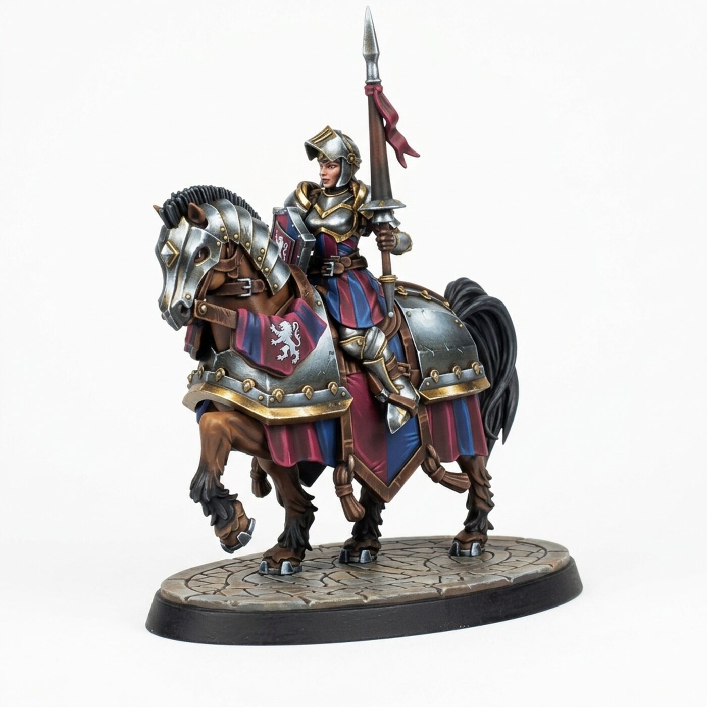 Silvia Omann Ladyjustice - Painted 3D Printed Miniature