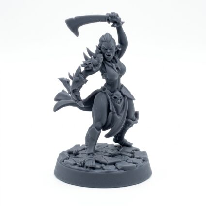 Skull Collectors C - Gray Resin 3D Printed Miniature