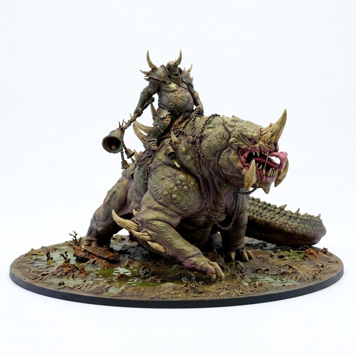 Sludgeborn Walk Mount - Painted 3D Printed Miniature