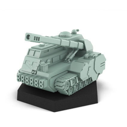 SM2 Heavy Artillery Vehicle - 3D Printed Miniature by USe Mechs 3D Printed Mech Miniature