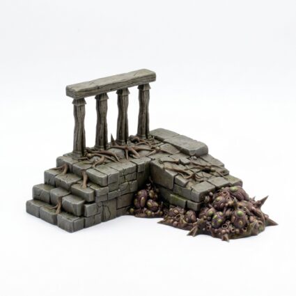 Small Stairs - Painted 3D Printed Miniature