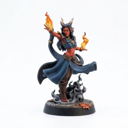 Sorcere Spellslinger - Painted 3D Printed Miniature