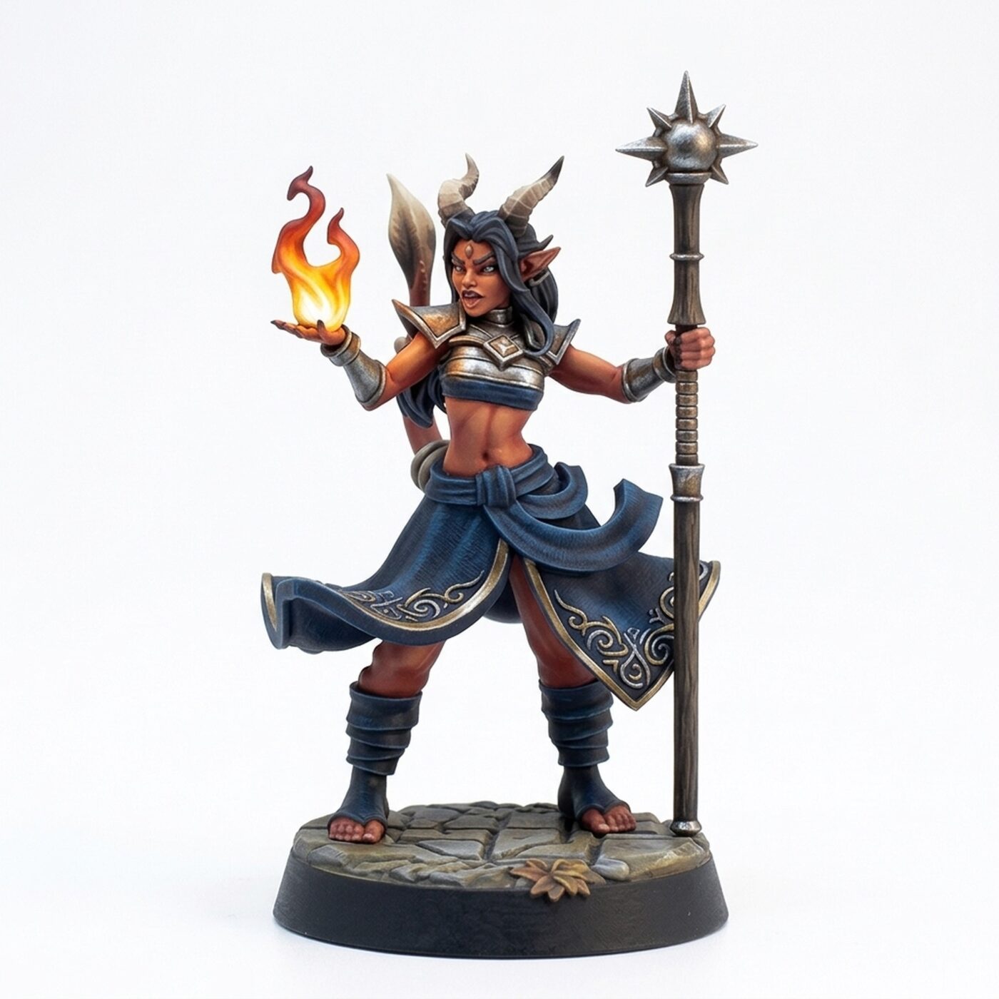 Sorcerer Stance - Painted 3D Printed Miniature