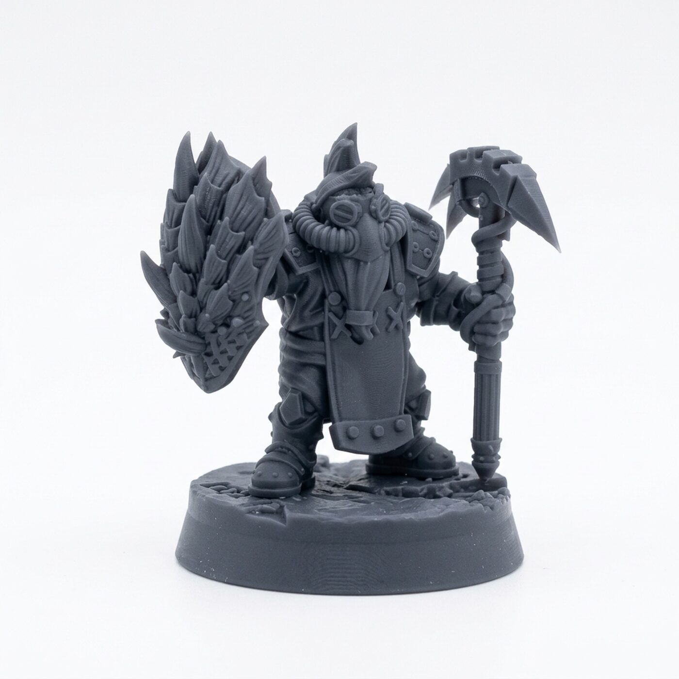 Spark Gadgeteer E - Gray Resin 3D Printed Miniature