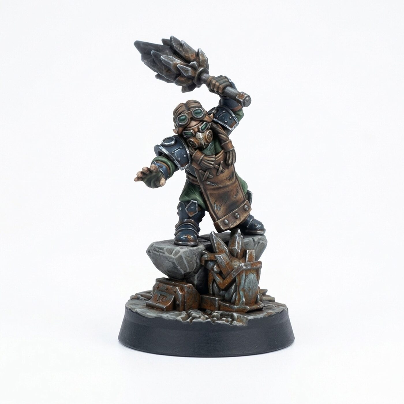 Spark Gadgeteers F - Painted 3D Printed Miniature