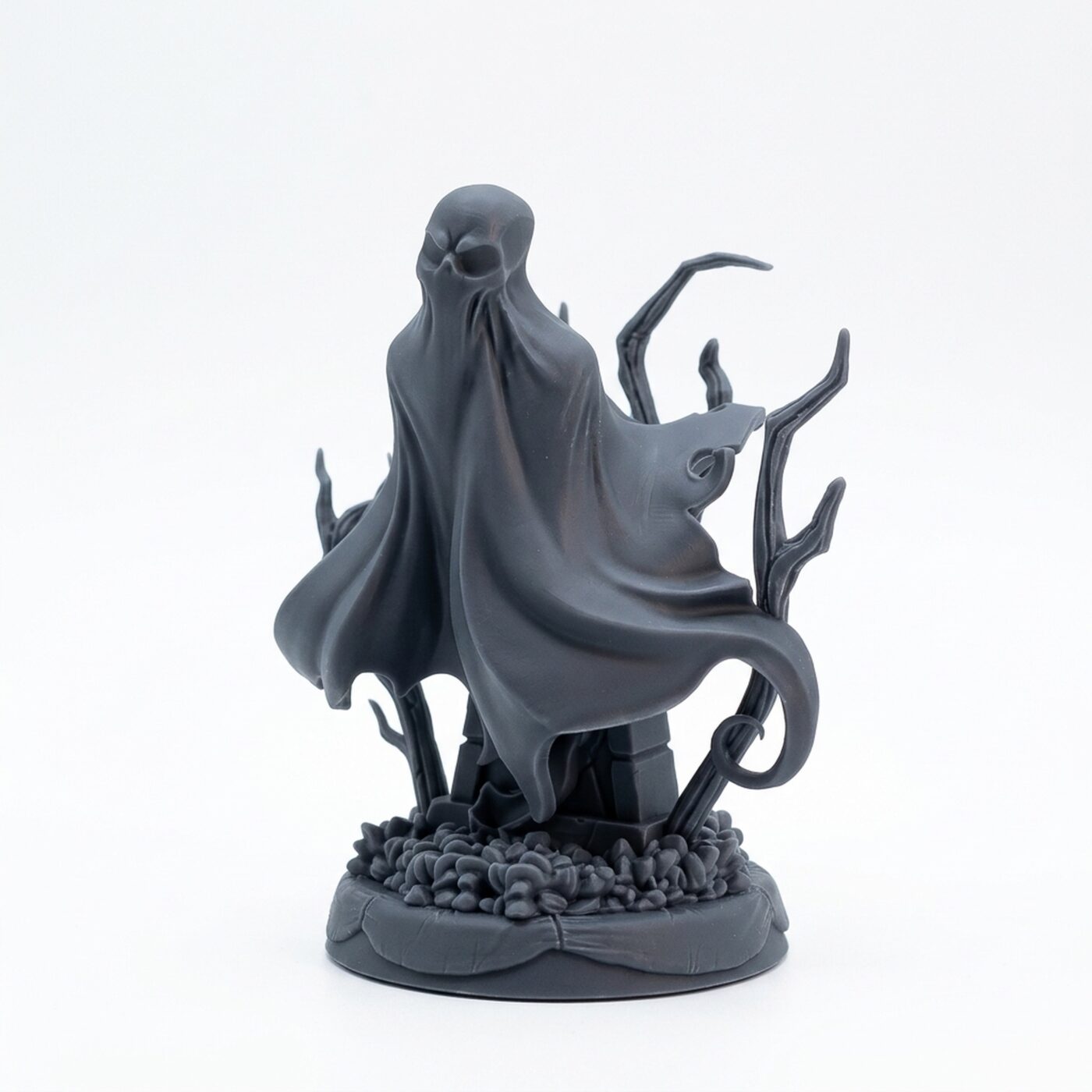 Specter Manifesting - Gray Resin 3D Printed Miniature