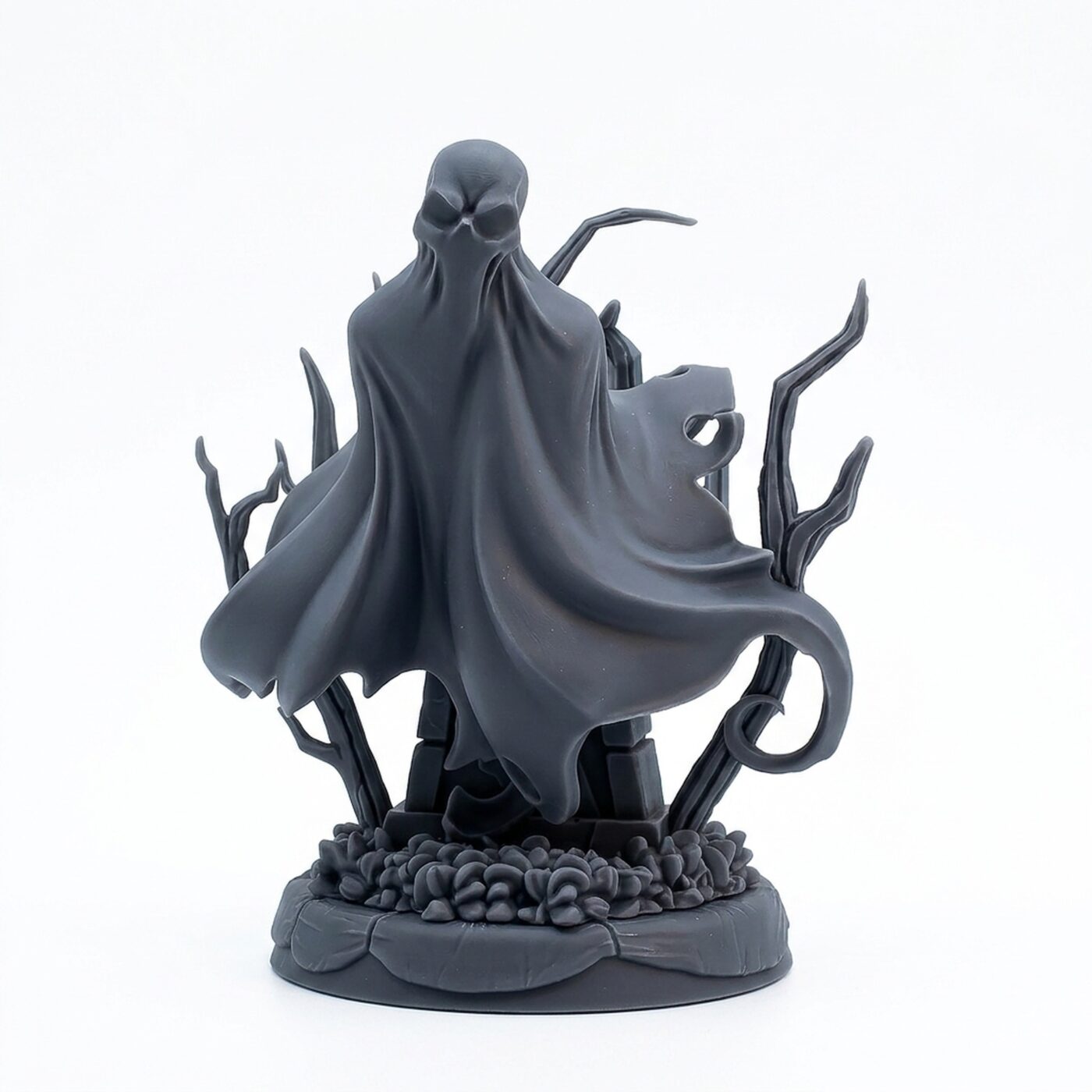 Spectre Lurking - Gray Resin 3D Printed Miniature