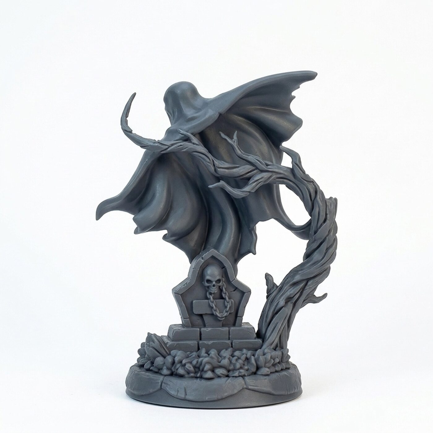 Spectre Seeking - Gray Resin 3D Printed Miniature