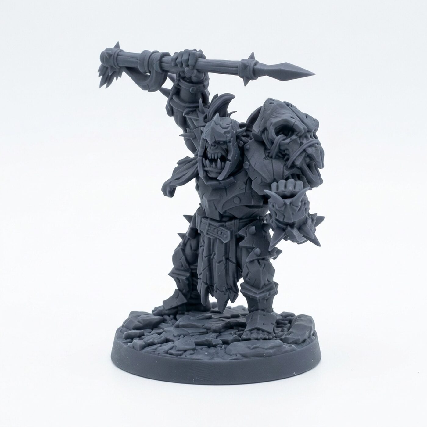 Spine Rippers A - Gray Resin 3D Printed Miniature