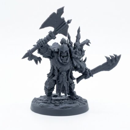 Spine Ripper C - Gray Resin 3D Printed Miniature