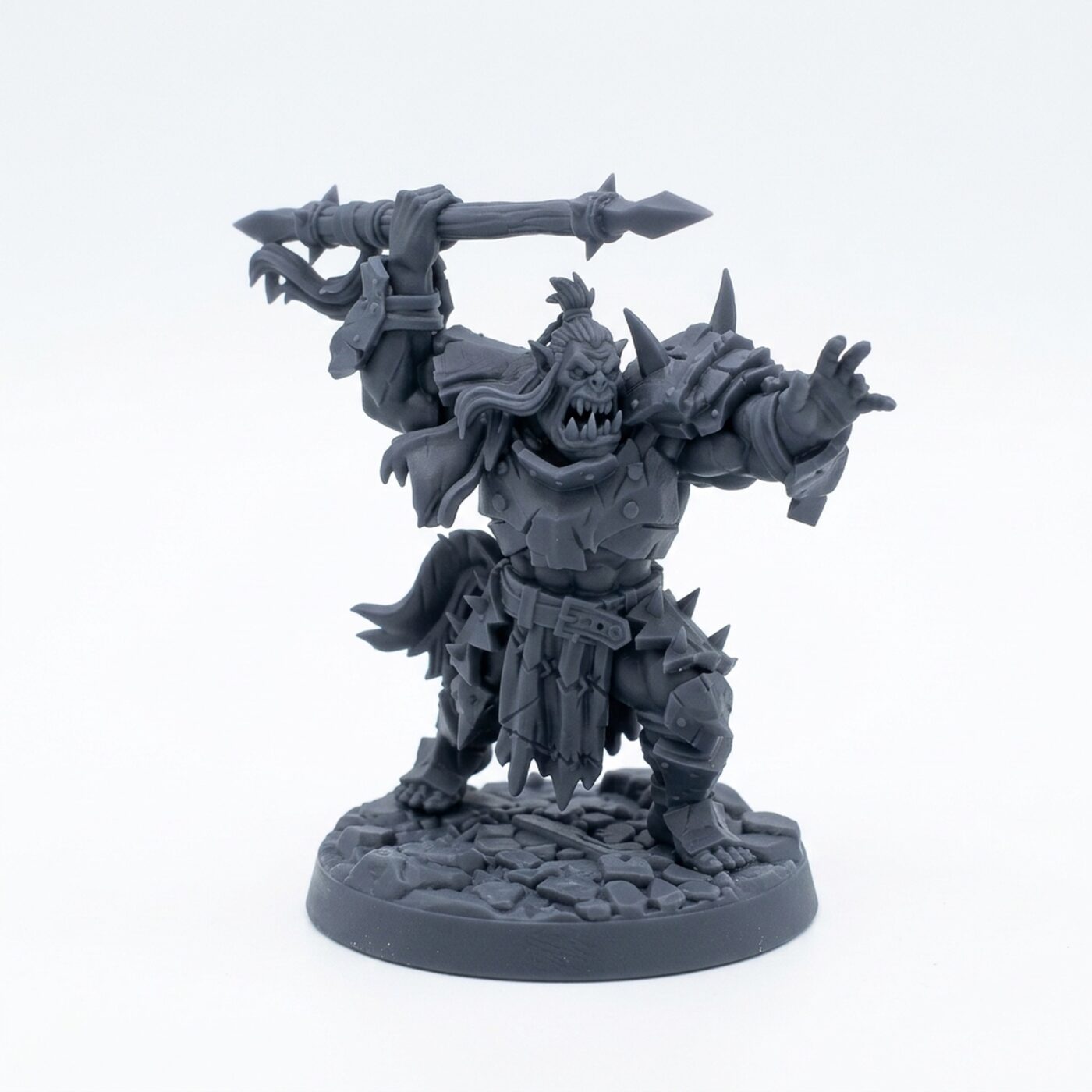 Spine Ripper E - Gray Resin 3D Printed Miniature