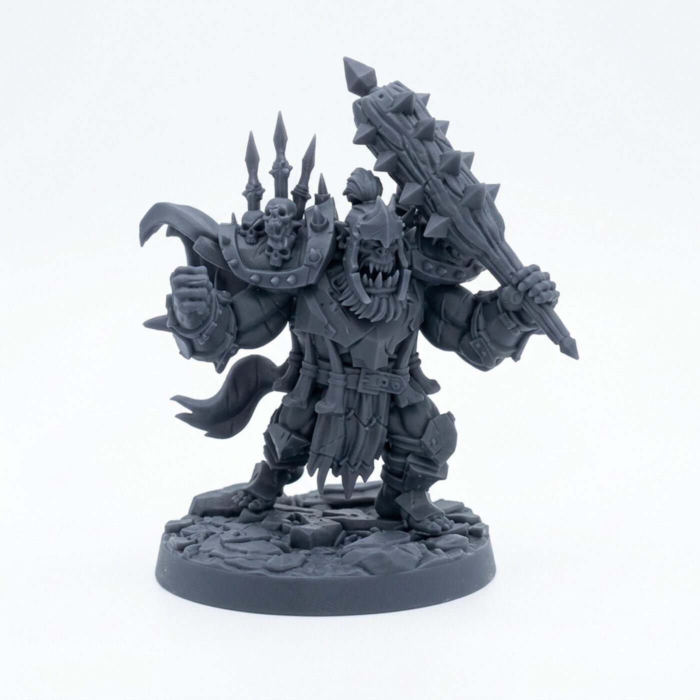 Spine Rippers F - Gray Resin 3D Printed Miniature