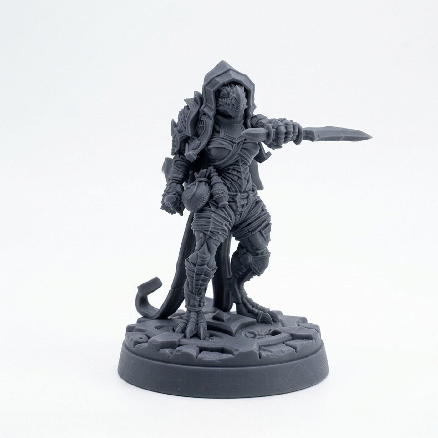 Stalkersister A - Gray Resin 3D Printed Miniature