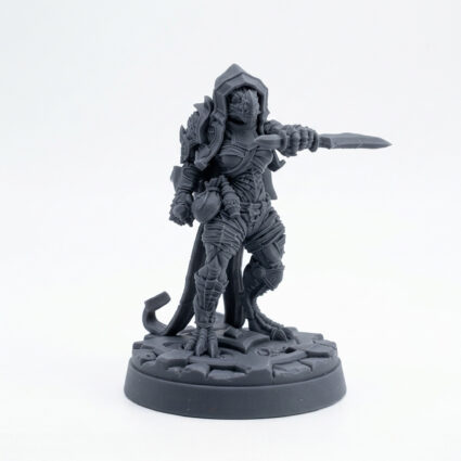 Stalkersister A - Gray Resin 3D Printed Miniature