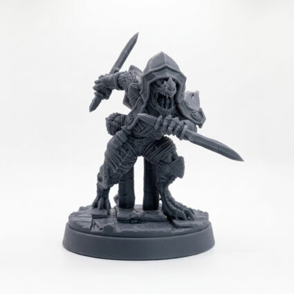 Stalkersister B - Gray Resin 3D Printed Miniature