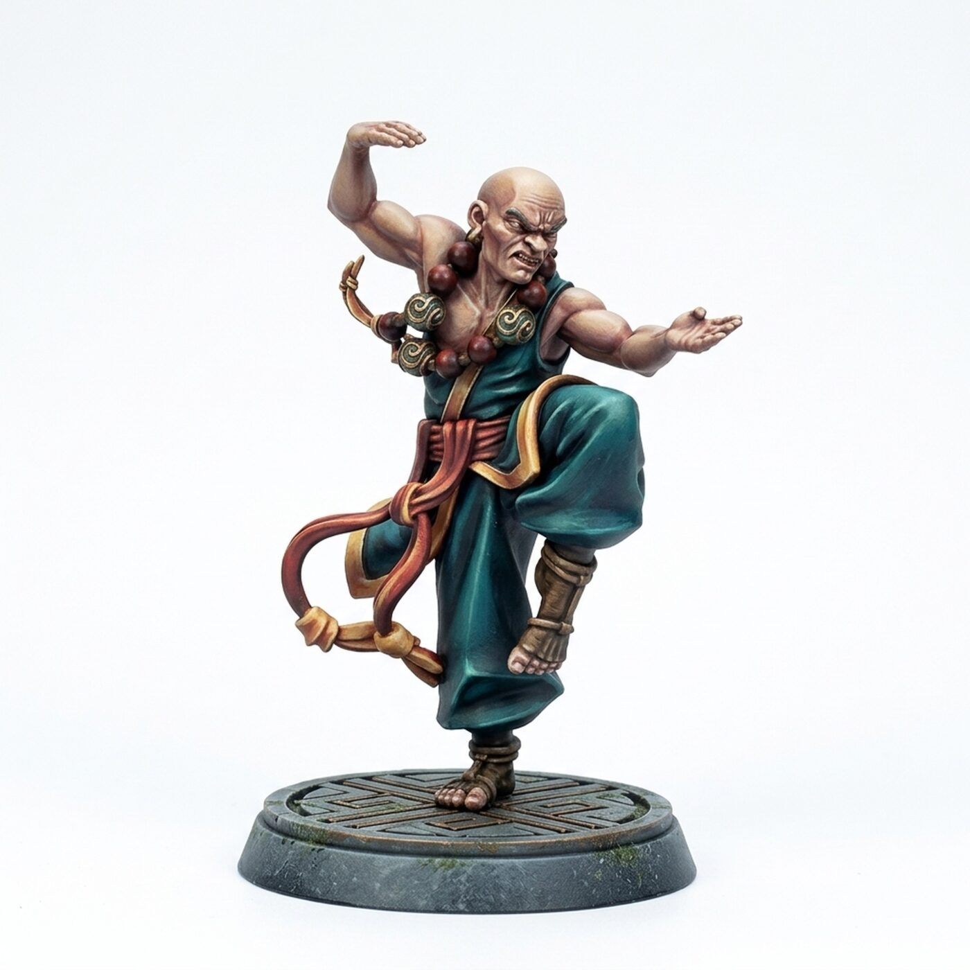 Stancemonk Hu - Painted 3D Printed Miniature