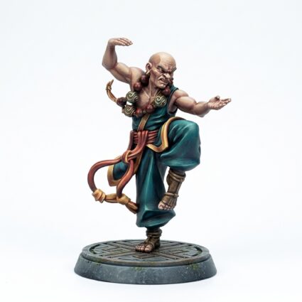 Stancemonk Hu - Painted 3D Printed Miniature