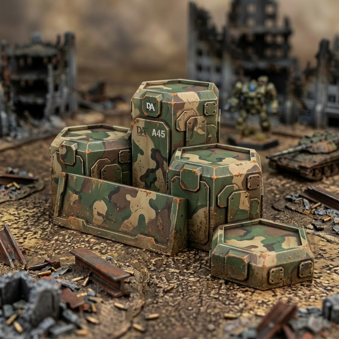 Stand for lance Painted Mech Miniature