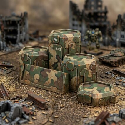 Stand for lance Painted Mech Miniature