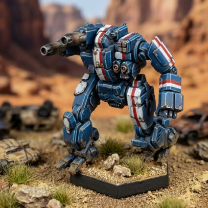Stars 2c Painted Mech Miniature