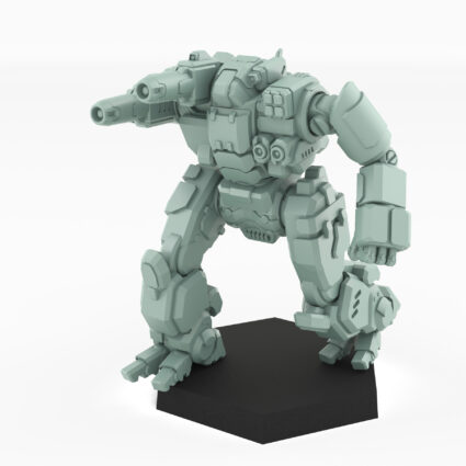 Stars 2c 3D Printed Mech Miniature