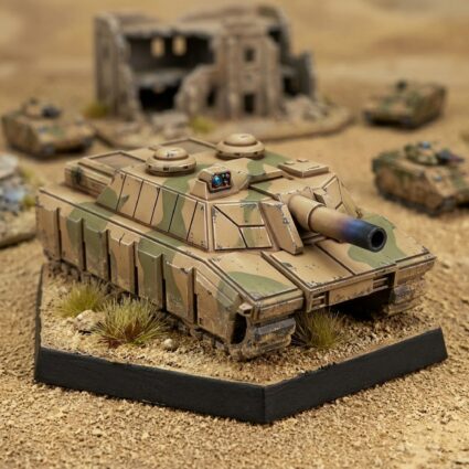 Sturmblitz Assault Gun by USe Mechs Painted Mech Miniature