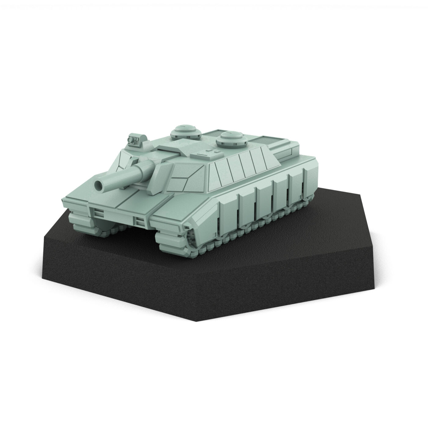 Sturmblitz Assault Gun by USe Mechs 3D Printed Mech Miniature