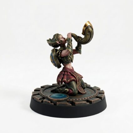 Stygian Siren A - Painted 3D Printed Miniature