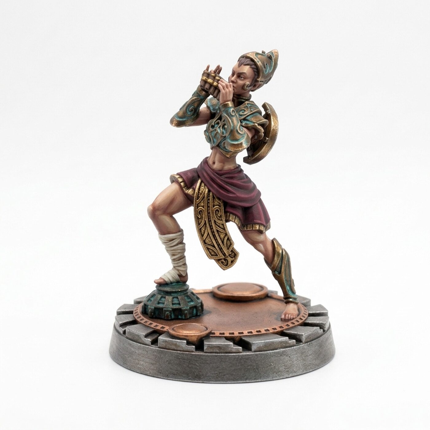 Stygian Siren C - Painted 3D Printed Miniature