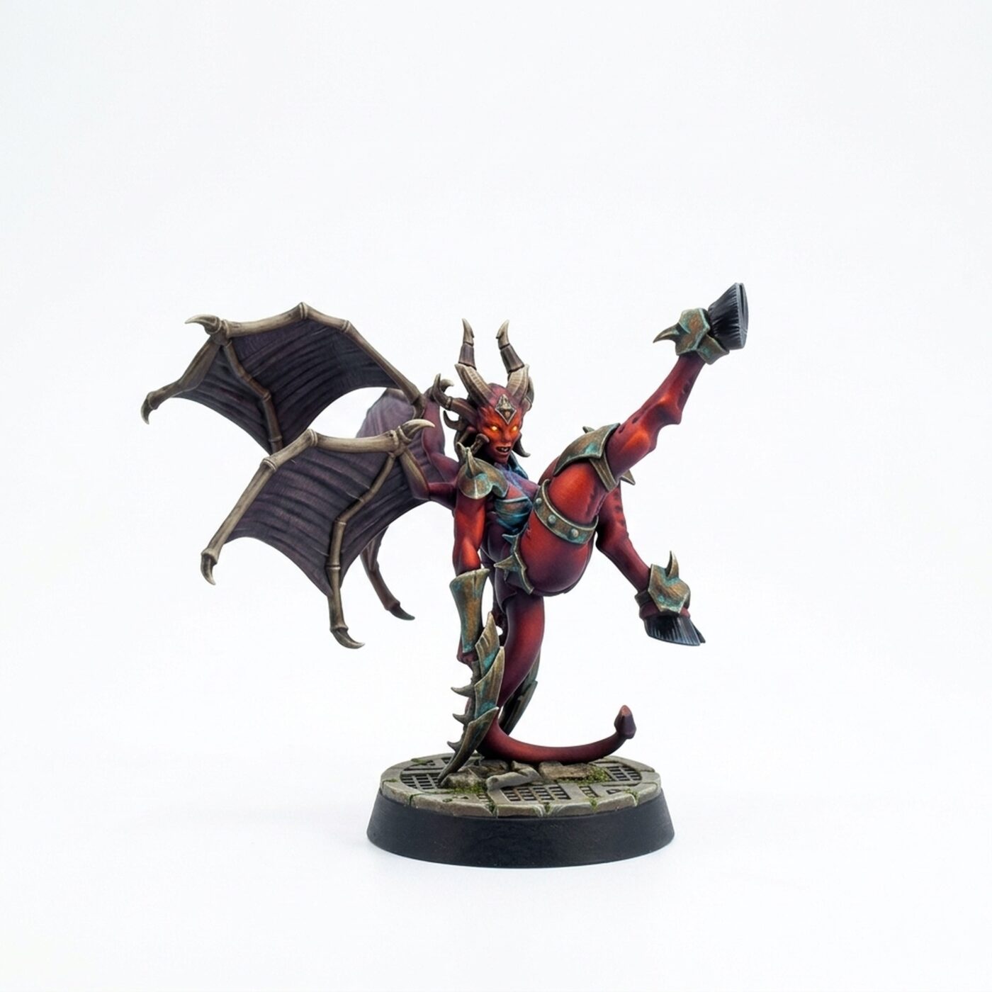 Succubus Enchantress - Painted 3D Printed Miniature