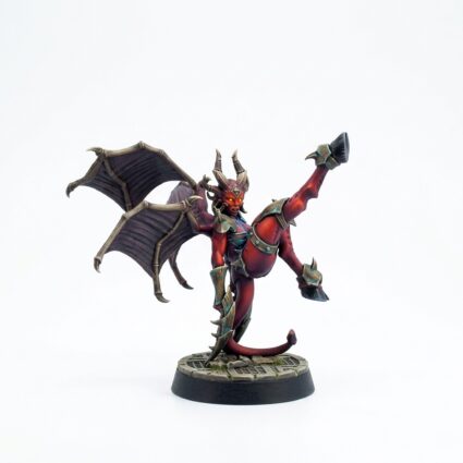 Succubus Enchantress - Painted 3D Printed Miniature