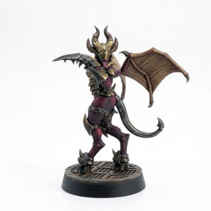 Succubus Hellmaiden - Painted 3D Printed Miniature