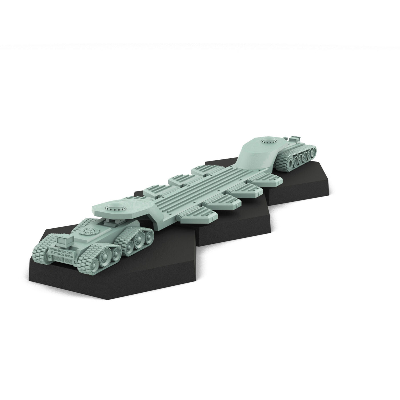 Super Heavy Transport - USe Mechs 3D Miniature